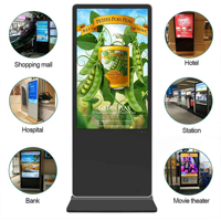 Monitor de Señalización Digital de 32 43 49 55 Pulgadas para Android, Kiosco Publicitario con Pantalla Wifi y Sistema de Control Inteligente