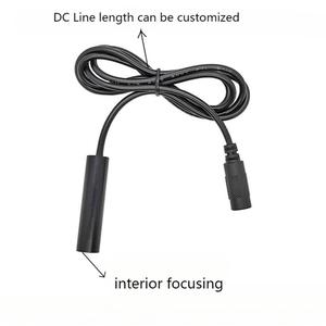 12 * 50mm532nm20mw Module Laser vert nouvelle condition bouton Machine point positionnement transmetteur de lumière avec lentille en verre - Product Image 4