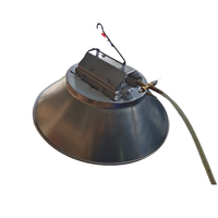 Usine économie de gaz porcelet maison ferme ronde infrarouge chauffe-gaz lampe couveuse à vendre