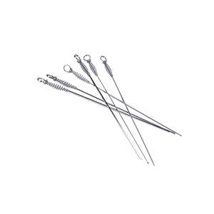 Spring-handled Skewers Carbon Steel Electroplated Durable Cooking BBQ Tools - Product Image 4