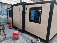 Maison conteneur modulaire extensible de luxe en acier avec conception étanche pour une vie moderne, idéale pour chambre, villa, bureau et appartement