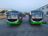 Autobús Turístico Eléctrico MH de 14 Plazas con Batería de Plomo-Ácido, Motor AC, Cargador Inteligente, Velocidad Máxima de 40 km/h
