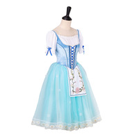 Robe de danse pour filles, tenue de Ballet romantique, motif Floral, Lilac, vêtement de ballet féerique, pour enfants
