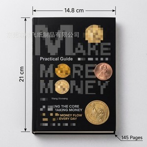 Original Design ZS-PC0049 Wealth Growth and Mindset Journal 145 Pages Custom Wholesale <b>A5</b> <b>Notebook</b> for Online Retailers - Product Image 3