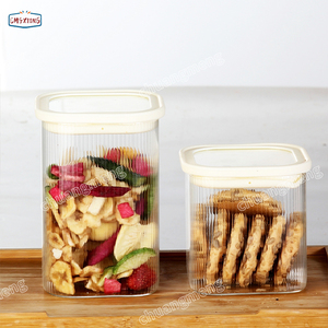 Bocaux de rangement en verre modernes pour café, épices, bonbons, sel, biscuits, condiments, poivre, <span class=keywords><strong>sucre</strong></span> - Product Image 1