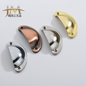 Poignées de tiroir Jingmao 82 mm en fonte de fer style antique pour meubles et décoration intérieure - Product Image 3
