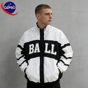 Veste thermoréactive à design personnalisé, légère, tendance, pour l'extérieur, veste thermochromique zippée, veste coupe-vent en nylon pour homme - Product Image 1