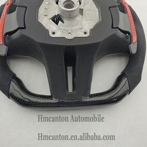 Volante Deportivo LED con Empuñadura de Fibra de Carbono Alcantara, el Más Popular, para Modelos de Automóviles BMW X3 X5 CS M3 M4 M5 - Product Image 3