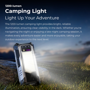 Nouveau Oukitel WP100 TITAN <span class=keywords><strong>6</strong></span>.8 pouces 5G téléphone robuste 100 Lumens projecteur 33000mAh 16GB RAM 200MP caméra 1200 Lumen Camping lumière - Product Image 6