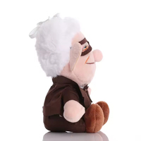 HY7 Brinquedos le film jusqu'à Carl grand-père grand-mère dessin animé 20cm peluche douce jouets en peluche Carl up peluches enfants cadeaux