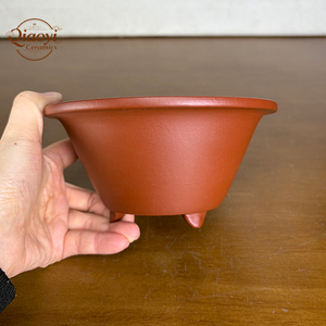 Pot à Bonsaï Vintage Yixing, Petit Pot en Argile Violette Écologique, Jardinières Créatives pour la Maison, Pots de Fleurs Suspendus pour l'Automne, Pots Muraux de Jardin - Product Image 4