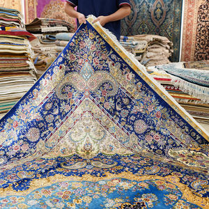 9x12ftプロモーション手作りの祈りのリストインドからのインドの卸売カーペットNainValue SilkRug - Product Image 4