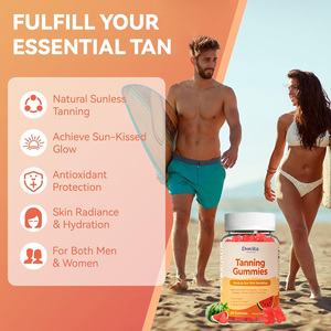 Gomitas Bronceadoras de Fórmula Personalizada para un Bronceado sin Sol con Extractos de Sandía, Resultados Efectivos, Vitamina E - Product Image 3