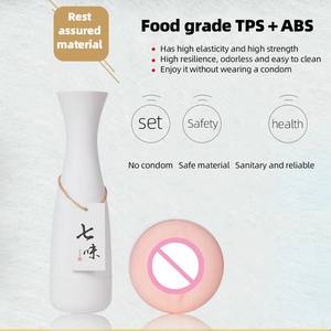 อุปกรณ์ช่วยตัวเองรูปนาฬิกาทรายสำหรับผู้ชายถ้วยดูดด้วยมือสำหรับผู้ชายของเล่นทางเพศในช่องปากสำหรับผู้ชาย - Product Image 3