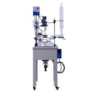 Tự động 30L nhỏ một lớp chân không chưng cất nhiệt phân bioreactor bao gồm động cơ bơm áp lực tàu và động cơ - Product Image 5