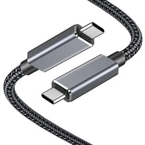 USB4Type-CからType-Cへのケーブル高解像度8Kビデオデータ転送ケーブル遅延なしの速度充電