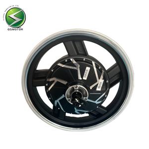 Moteur de frein à disque à courant continu sans balais <span class=keywords><strong>QSMOTOR</strong></span> 17 pouces 35H 2000W V3 super économique adapté aux motos électriques - Product Image 4