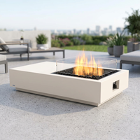 Brasero en acier Corten pour extérieur, patio, jardin, foyer en métal