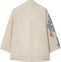 Fabrication sur mesure OEM ODM de manteaux Happi écologiques imprimés, uniformes d'équipe, kimonos japonais, cardigans