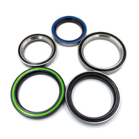 Bearing Headset Sepeda ACB418H8F dengan Step 30.5x41.8x8 mm 45/45 Derajat untuk Set Bowl BMX