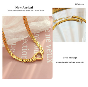 Collar de acero inoxidable chapado en oro de 18 quilates personalizado con letra inicial para mujer, cadenas colgantes con nombre delicado, regalo de joyería personalizado - Product Image 6