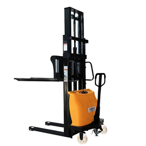 Apilador Semieléctrico Portátil Autocargable de 2000 kg y 3.5 m de Altura, Montacargas Eléctrico para Almacén - Product Image 3