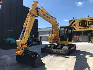 สำหรับรถขุดตีนตะขาบ Komatsu PC138US ของแท้จากญี่ปุ่น ใช้งานน้อย ชิ้นส่วนสำคัญประกอบด้วยเครื่องยนต์ มอเตอร์เกียร์ และปั๊ม - Product Image 2