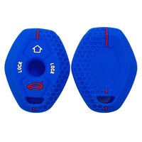 Housse de clé en silicone à 3 boutons pour E90 E60 E46, protection de clé à distance pour BMW