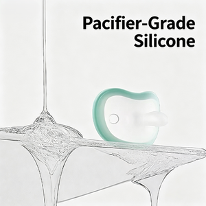 Sucette pour bébé nouveau-né, design ultra-doux, sensation de sein maternel, silicone, utilisation nocturne, forme de <span class=keywords><strong>tétine</strong></span> plate, aide au sevrage, apaisement du sommeil, 0-12 mois - Product Image 2