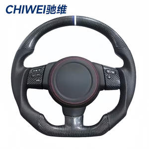 <span class=keywords><strong>Volant</strong></span> de voiture en <span class=keywords><strong>cuir</strong></span> et fibre de carbone CHIWEI Sports à 3 branches, 50 mm, pour FJ Cruiser et Land Cruiser, mise à niveau/rénovation - Product Image 4