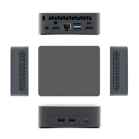 Mini PC U5 Intel I5 4250 con Wifi, Miniordenador de Escritorio Sin Ventilador, Intel Linux, Windows 11 Business