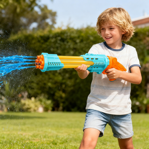 5 ugello pistola ad acqua cannone ad alta capacità di acqua Blaster giocattolo per bambini all'aperto piscina estiva spiaggia cortile acqua gioco di lotta - Product Image 3
