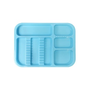 Caja de Almacenamiento de Plástico Autoclavable con Compartimentos Separados para Instrumentos Dentales, con Divisiones para Organización y Colocación - Product Image 6