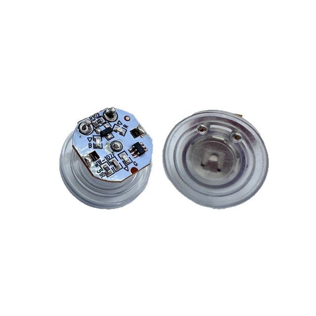 Mini LED Base Touch Control Multi Mode RGB Colors Dia 25mm Waterproof for Gift Nightlight DIY