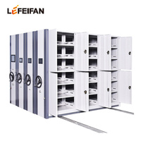 Armoire d'archives mobile en acier moderne - Conception compacte pour hôpitaux et écoles - Compacteur de bureau