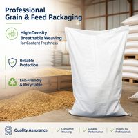 Sacs en polypropylène tissé PP vides, conçus sur mesure, 5 kg, 10 kg, 25 kg, 50 kg, sacs en PP pour céréales, sacs d'emballage durables pour le riz, pour l'agriculture