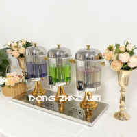 Commerciële Catering Buffet Sap Drinkdispensers 8/16/24l Drank Dispenser 3 Tanks Buffet Evenement Sap Dispenser