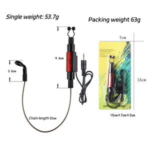 Venta caliente Dispositivos de señal de pesca adecuados para el indicador de cadena de pesca de curricán Pesca de agua salada hecha - Product Image 5