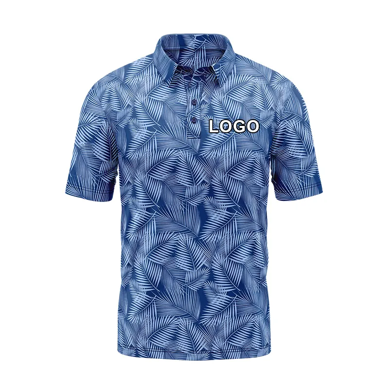 Großhandel kundenspezifische hochwertige Golftrikots Sommer schnell trocknend Golf Kurzarm Jersey kundenspezifisch Golf Polo