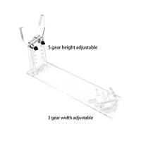 Nouvel arrivage de présentoir de magasin de boutique support de pistolets en acrylique transparent 1 pièce modèle de pistolets pour enfants en matière plastique