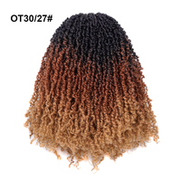 FreeTress Sensationnel perruque toyotrees court 8 pouces 10 12 14 pouces yanki bouclés mini chrochet cheveux yanky twist crochet cheveux