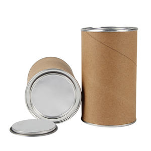 กระดาษคราฟท์ระดับไฮเอนด์แบบพกพากันน้ำโภชนาการเสริมหลอดกระดาษคราฟท์มีสีตามสั่งคุณภาพสูง - Product Image 1