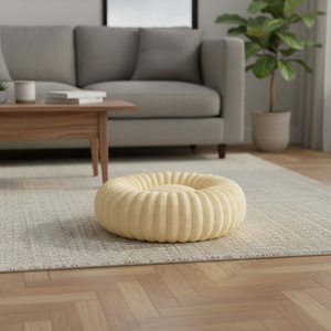 New Pet Nest High Weight Straight Plüsch Pet Pad Langes Haar Rund Winter Warm Tragbar Abnehmbar Wasch bar Handwäsche Nur Hunde bett - Product Image 3