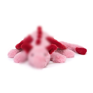 Peluche in Cotone Biologico Jelly Cats, Drago del Cielo e Drago delle Nevi, Bambola Morbida Imbottita con PP, Cuscino Ponderato Morbido - Product Image 1