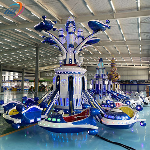 Manège pour enfants en plein air, avion à commande autonome pour 16 personnes, idéal pour les parcs d'attractions, en vente - Product Image 1