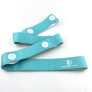 לטיני ריקוד אלסטי לטקס כותנה סרוג למתוח חגורה תרגיל יוגה רצועת התנגדות להקת 8 11 לולאה קטע - Product Image 5