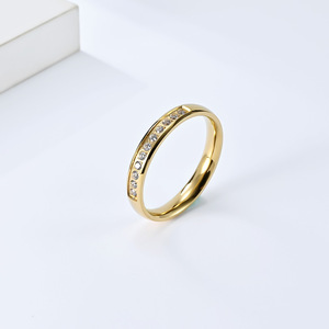 Purple Diamond <b>Ring</b> For Women Round Brilliant Cut Wedding Band Everyday Wear Jewelry <b>Thin</b> Strip Design - Product Image 2