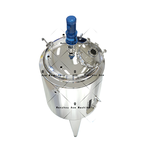 Réacteur à vapeur automatique en acier inoxydable pour machines chimiques 220V avec récipient à pression et moteur pour le chauffage et l'agitation - Product Image 5