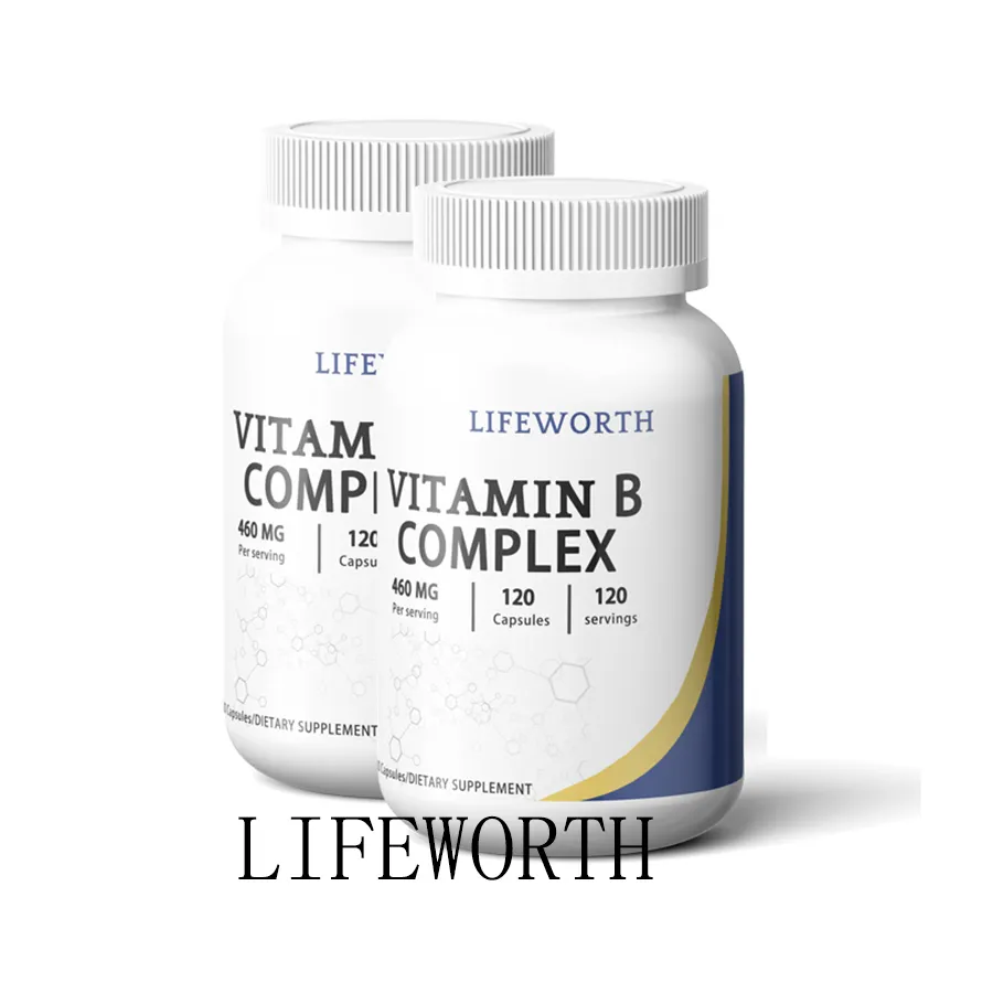 Lifeworth b 복잡한 비타민 피부 관리 다 비타민 캡슐