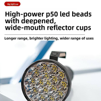 Lampe de travail LED industrielle en aluminium, rechargeable, étanche, 1000+ lumens, faisceau réglable pour atelier de mécanique